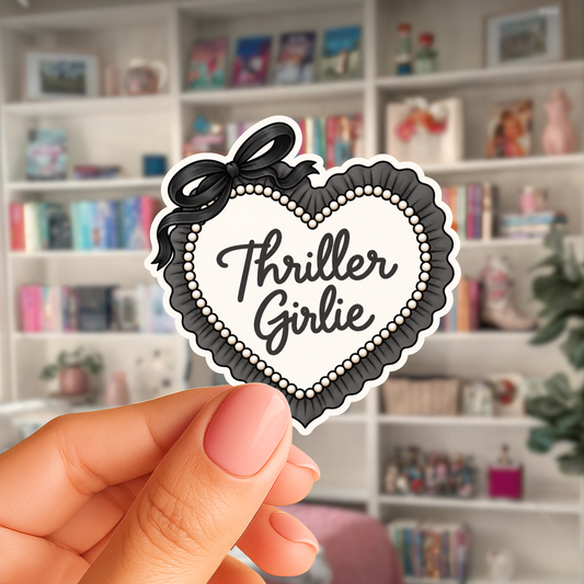 Thriller Girlie Heart Sticker