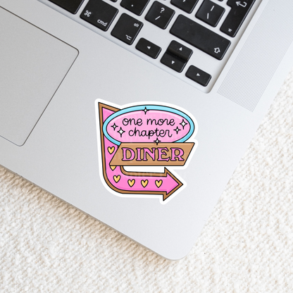 One More Chapter Diner Sticker