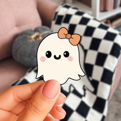 Rosie Boo Ghost Sticker