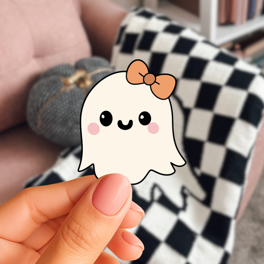 Rosie Boo Ghost Sticker