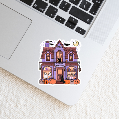 Haunted Bookstore Sticker
