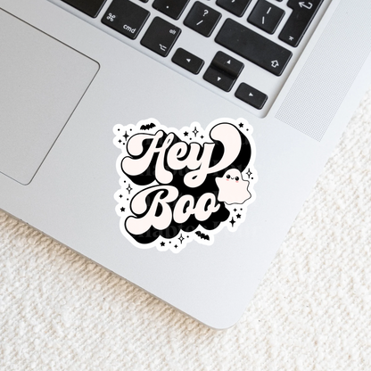 Hey Boo Sticker