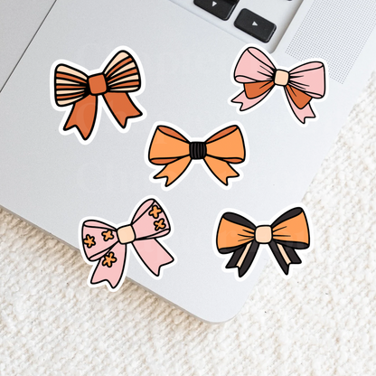 Haunted Bow Club | 5 Pack 2” Sticker Set | Cute Halloween Stickers