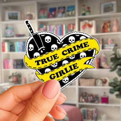 True Crime Girlie Sticker