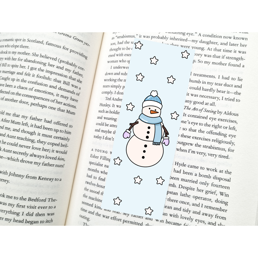 Snowman Bookmark