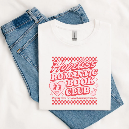 Hopeless Romantic Book Club T-Shirt