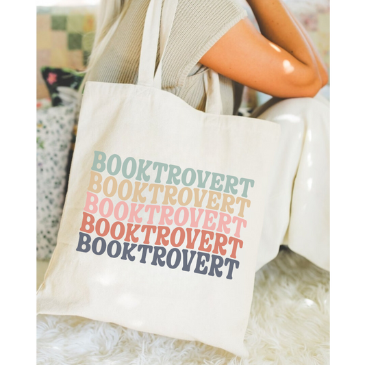 Booktrovert Tote Bag