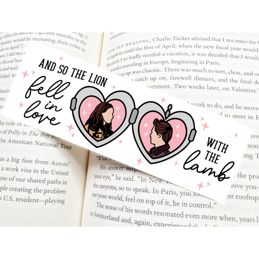 And So The Lion Fell In Love With The Lamb Bookmark
