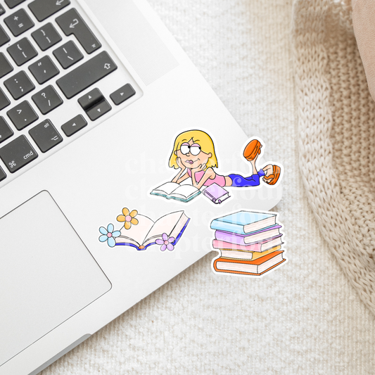 Lizzie Is Booked Trio Sticker Bundle