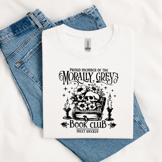 Morally Grey Book Club T-Shirt