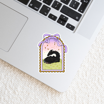 Fantasy Dragon Framed Sticker