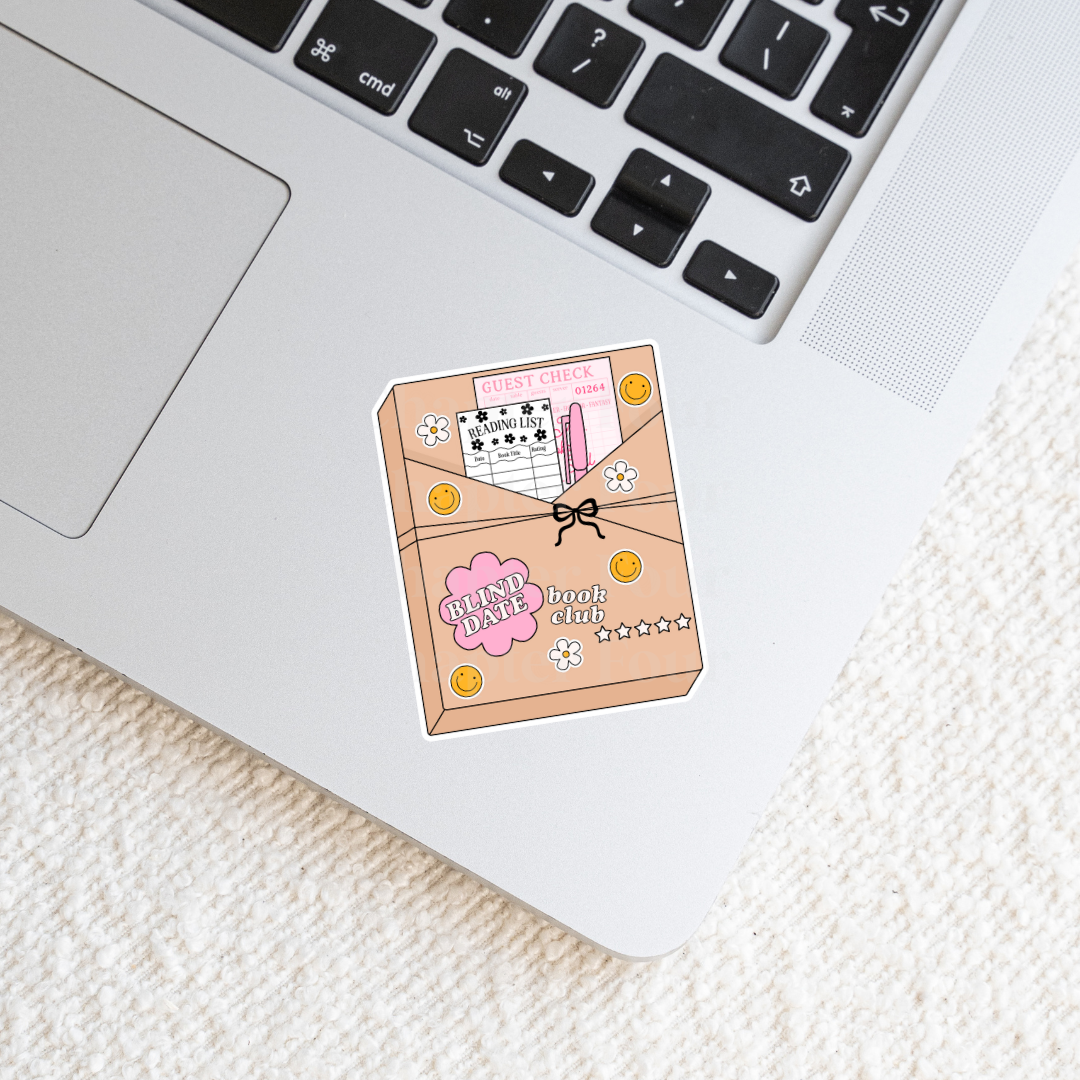 Blind Date Book Club Sticker