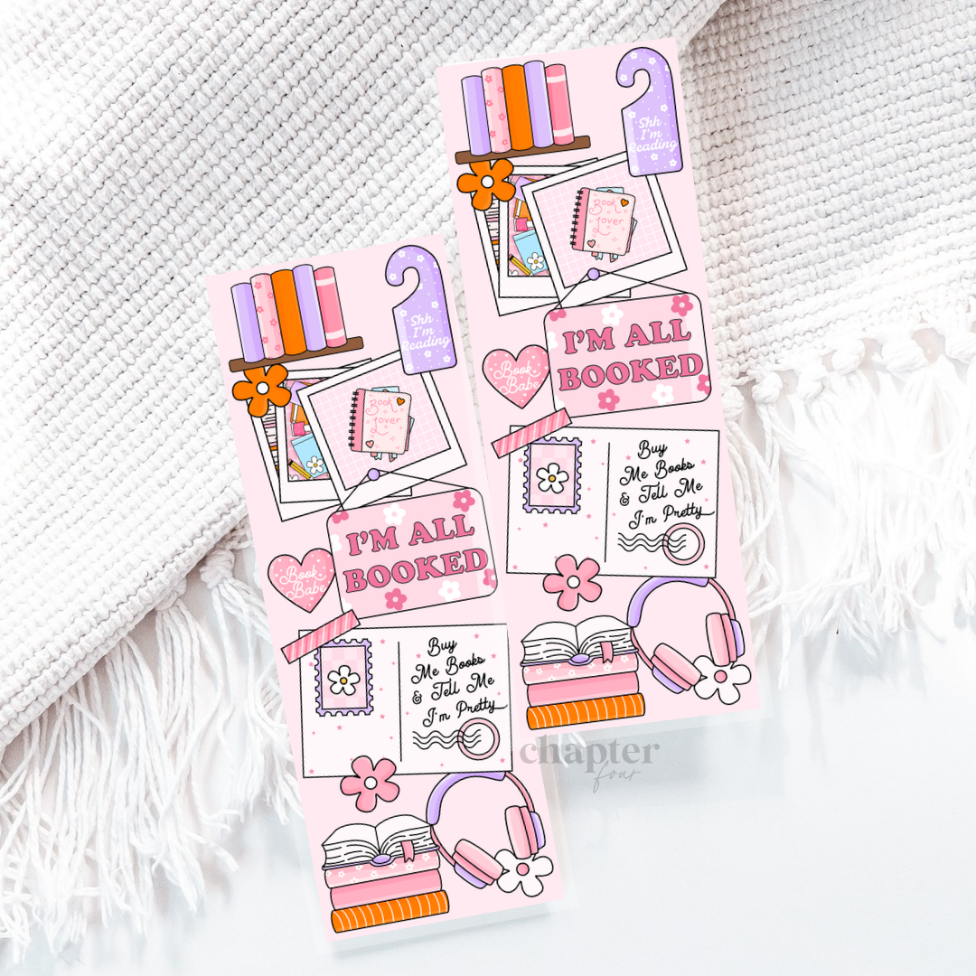 I'm All Booked Bookmark