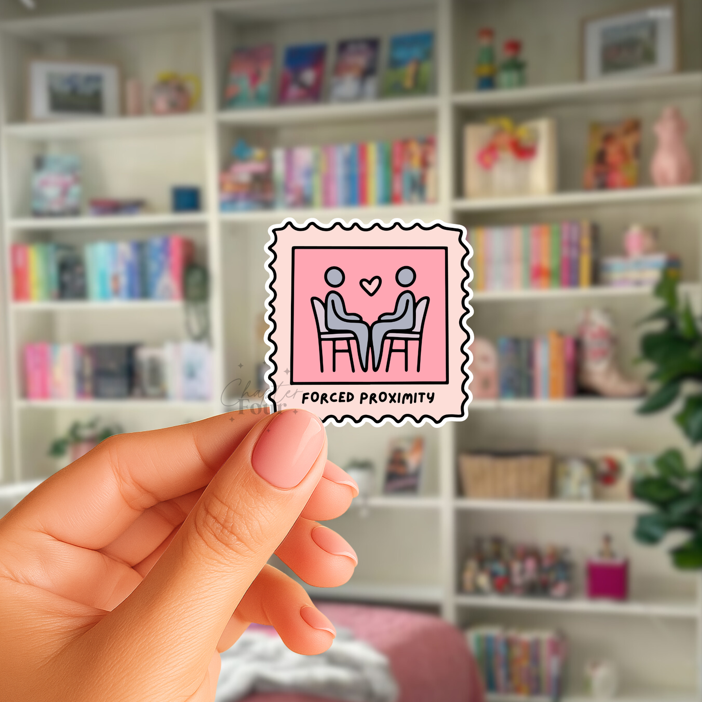 Romance Trope Stamp Stickers