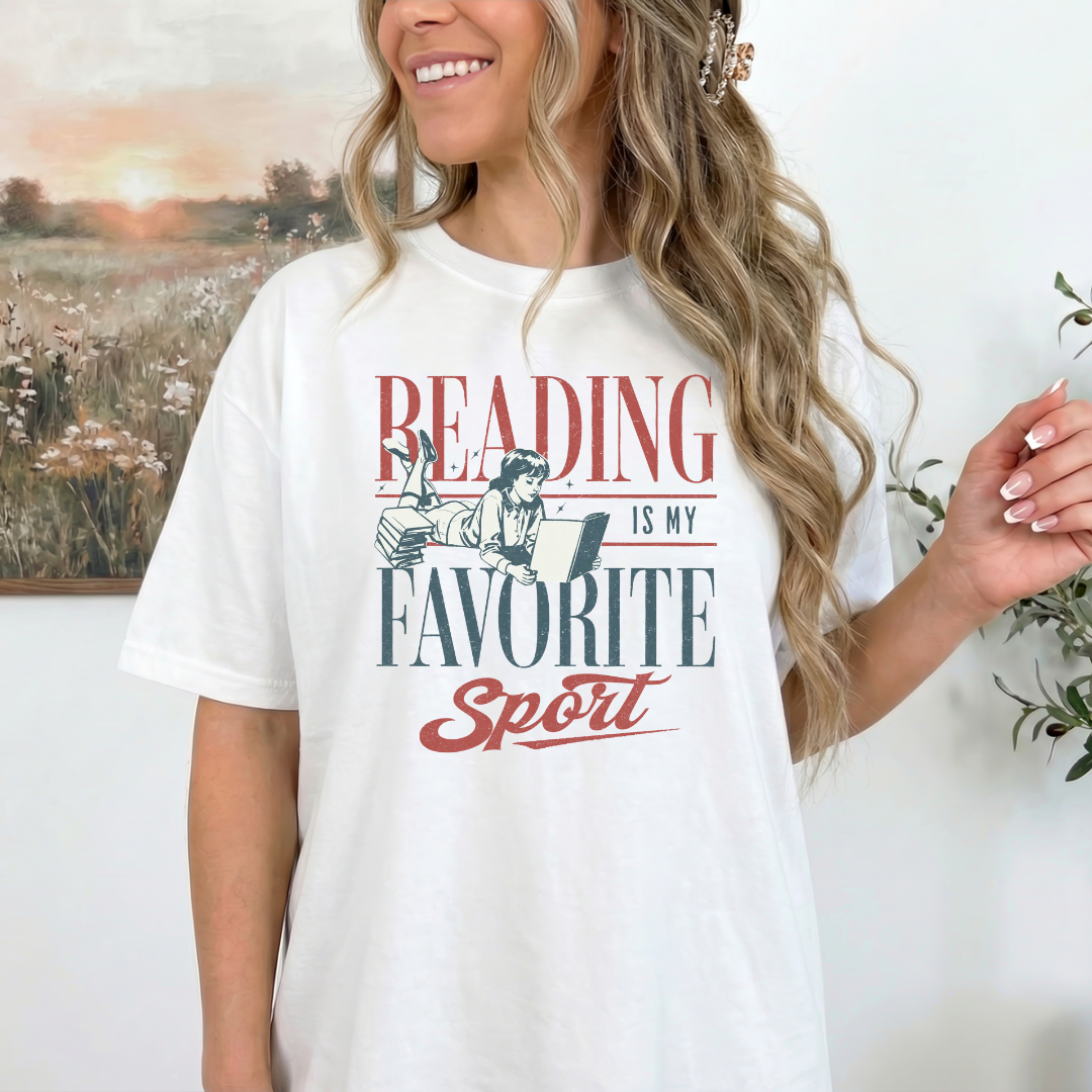 Reading Is My Favorite Sport T-Shirt