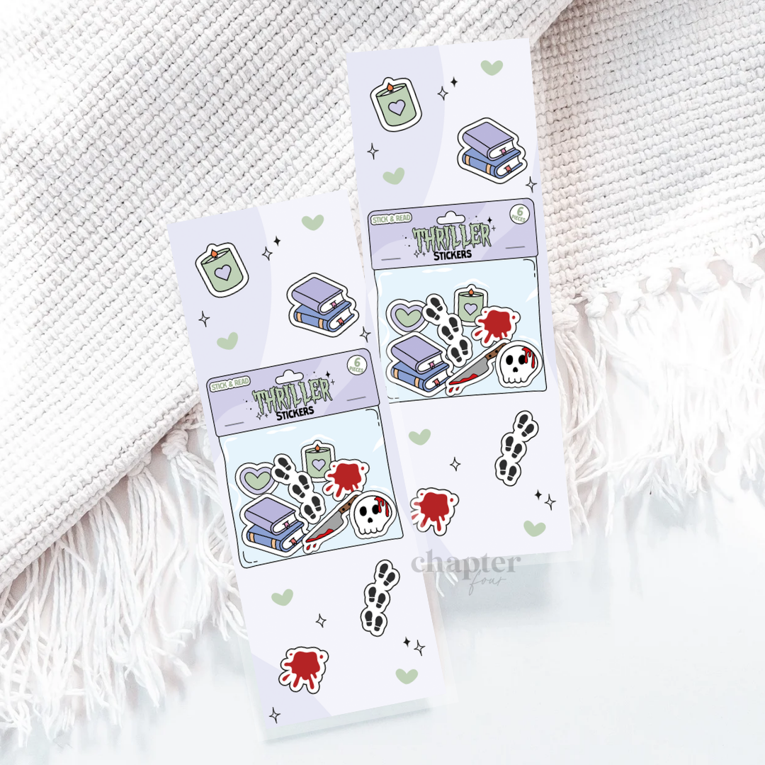 Thriller Stickers Bookmark