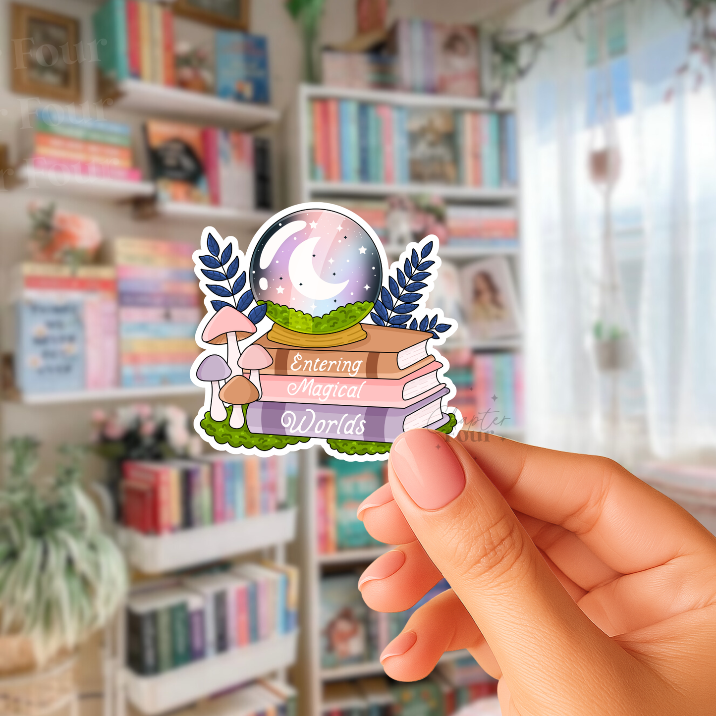 Entering Magical Worlds Sticker