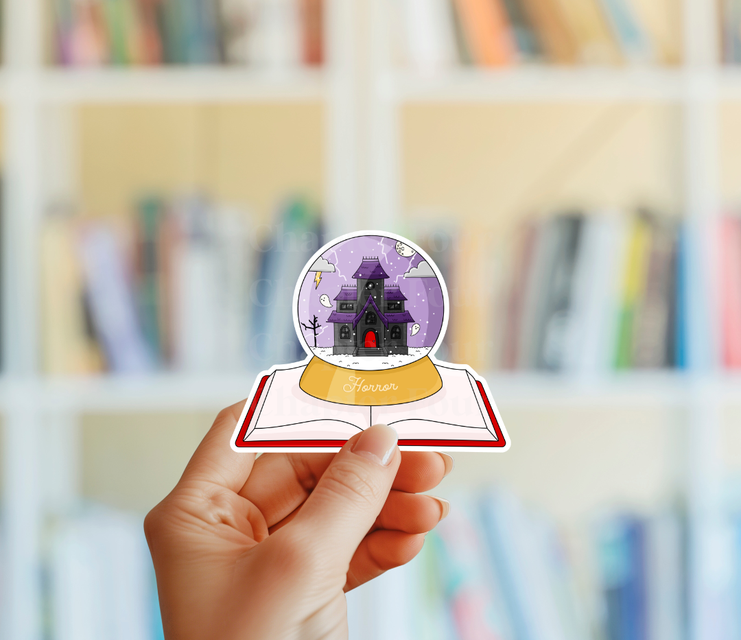 Horror Globe Sticker