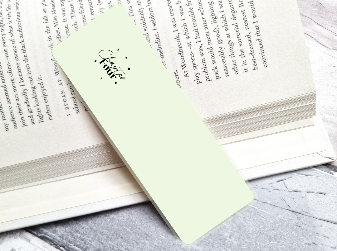 Spring Reader Book Club Ticket Bookmark