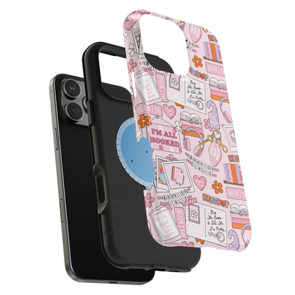 Bookish Mood Board Phone Case