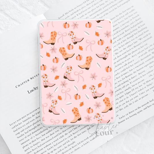 Autumn Boots E-Reader Insert