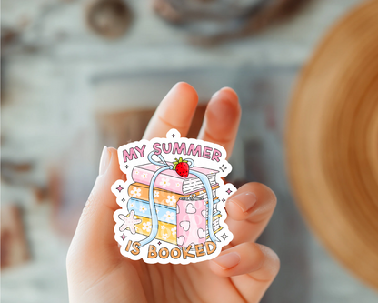 My Summer Is Booked Sticker
