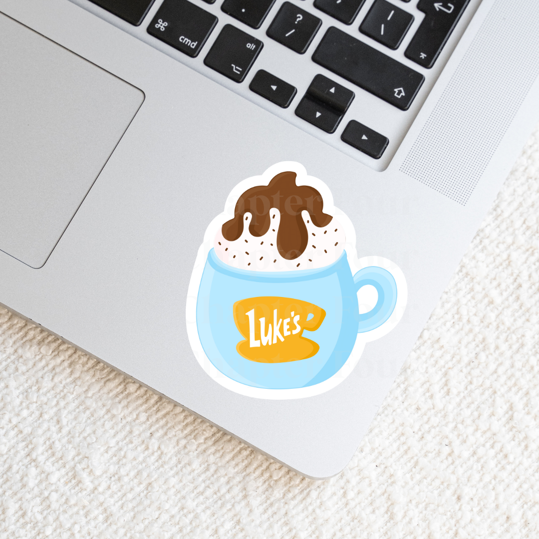 Luke's Mug Sticker