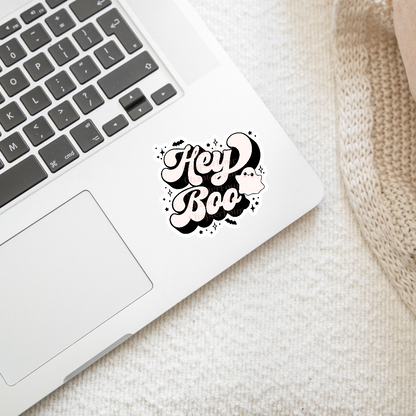 Hey Boo Sticker