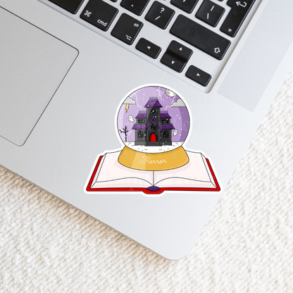 Horror Globe Sticker