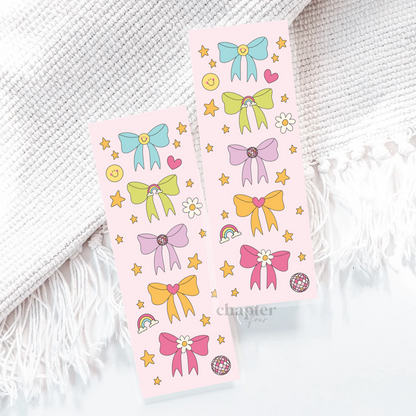 Rainbow Ribbons Bookmark