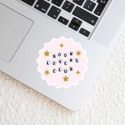 Book Lovers Club Sticker