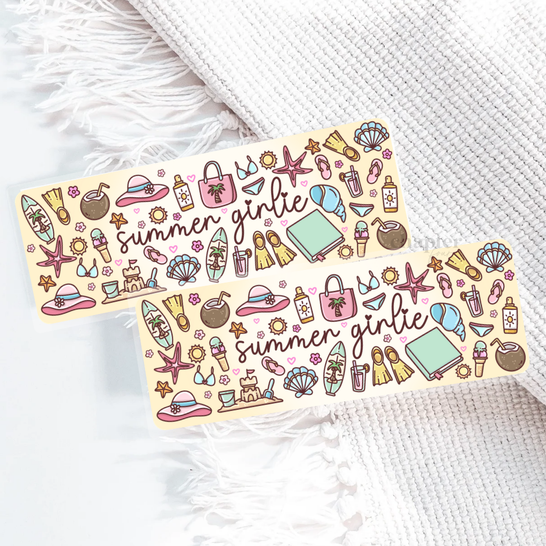 Summer Girlie Bookmark