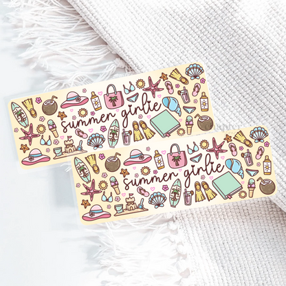 Summer Girlie Bookmark