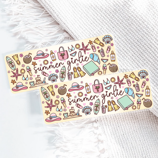 Summer Girlie Bookmark