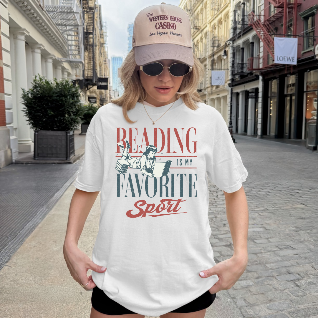 Reading Is My Favorite Sport T-Shirt