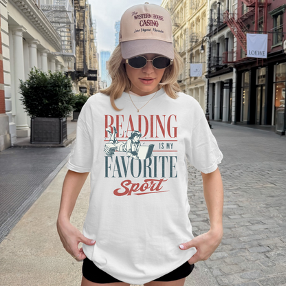 Reading Is My Favorite Sport T-Shirt