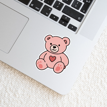 Valentine Teddy Sticker