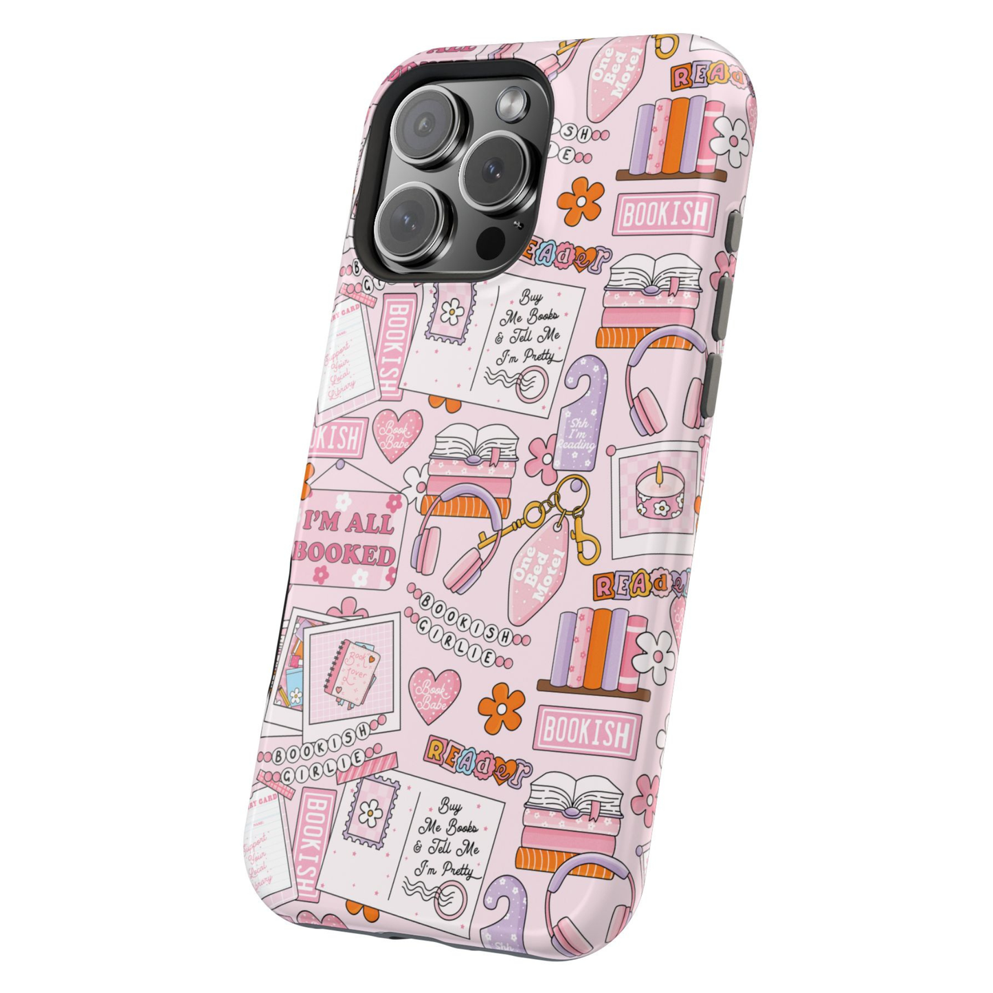 Bookish Mood Board Phone Case
