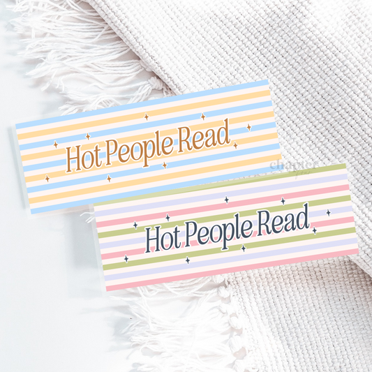 Hot People Read Bookmark