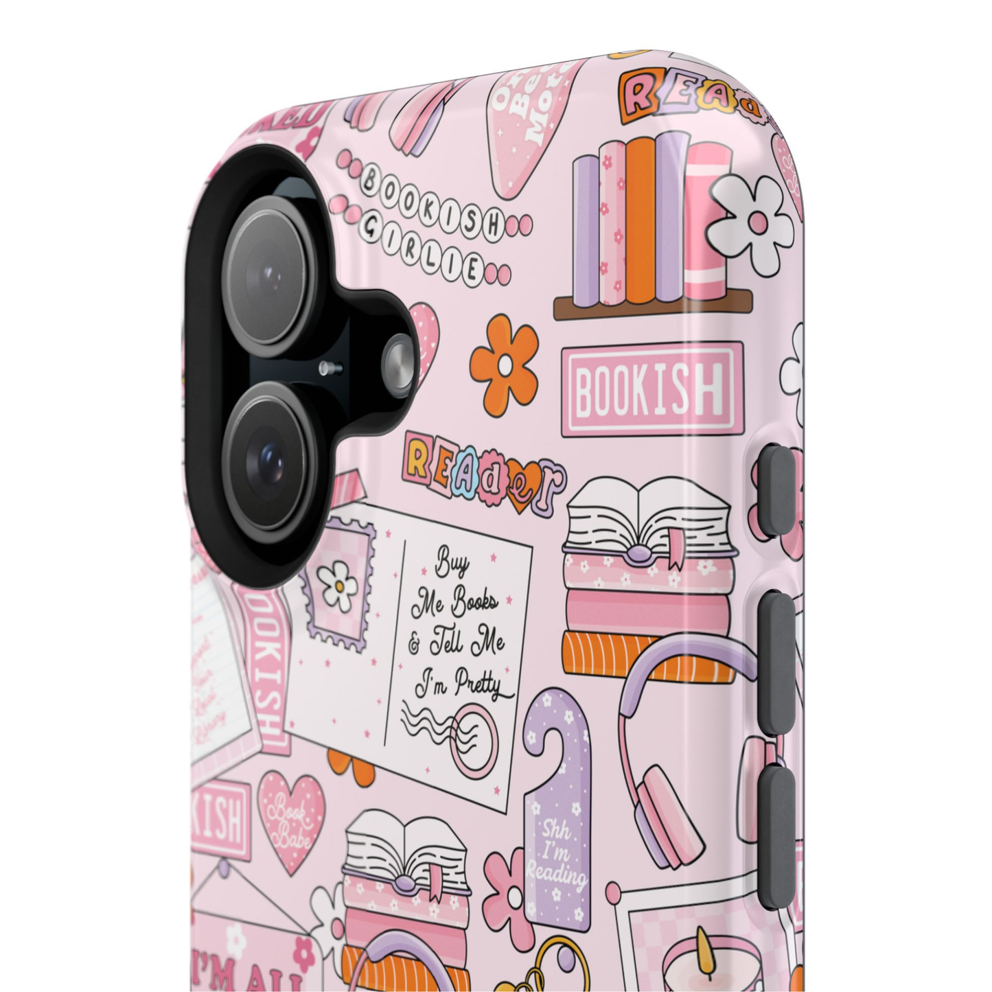 Bookish Mood Board Phone Case