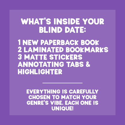 Blind Date With A Fantasy Book