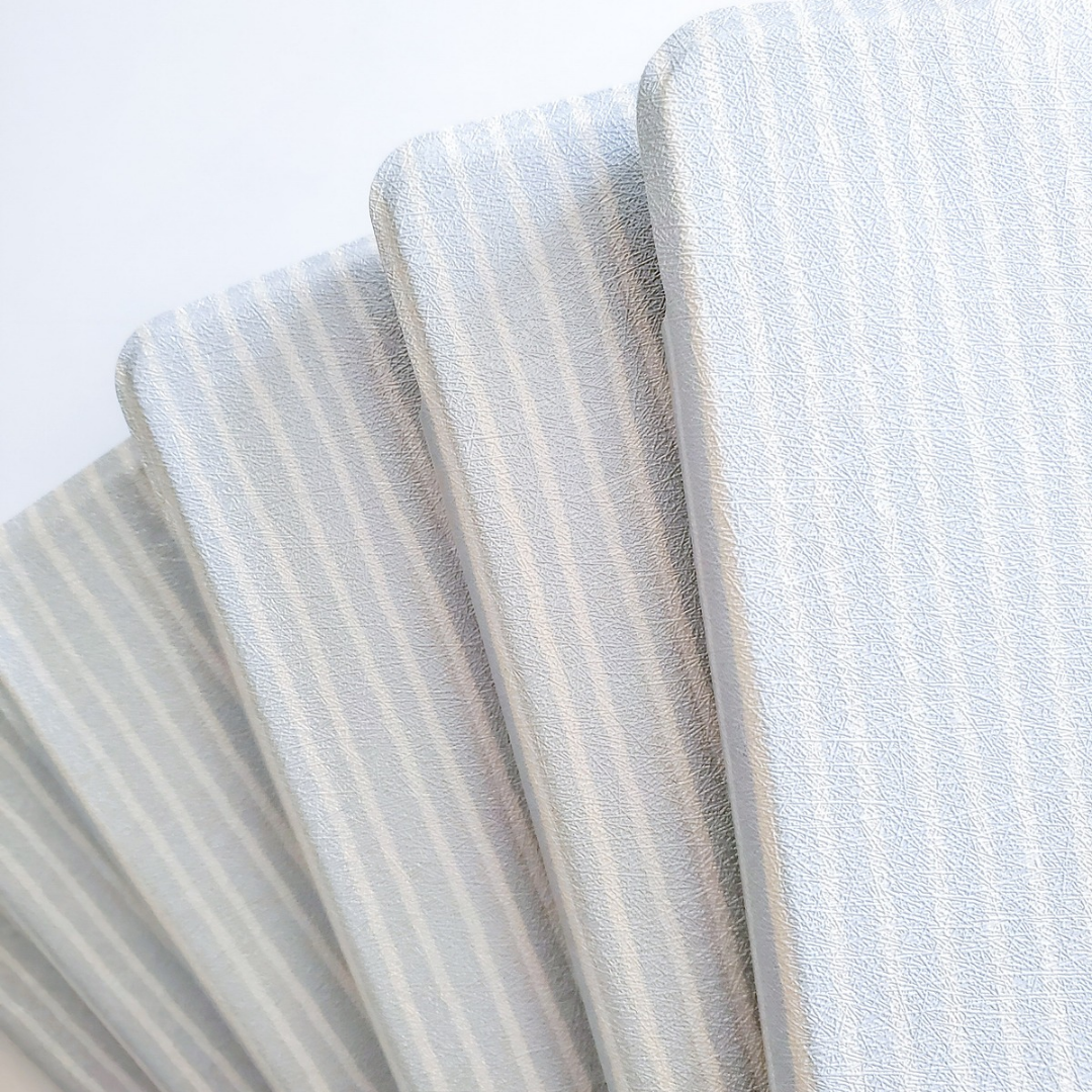 Linen Lines Clear Back Kindle Case