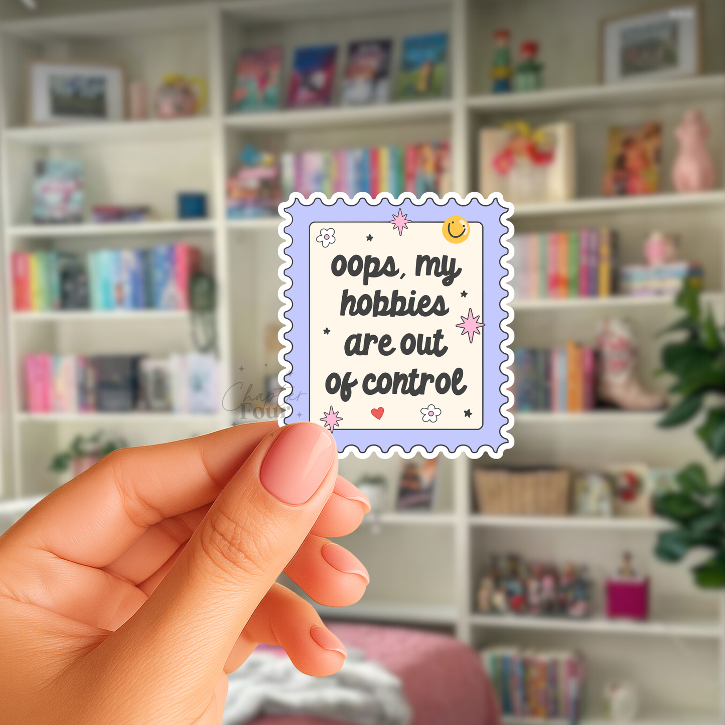 Oops My Hobbies Are Out Of Control Sticker