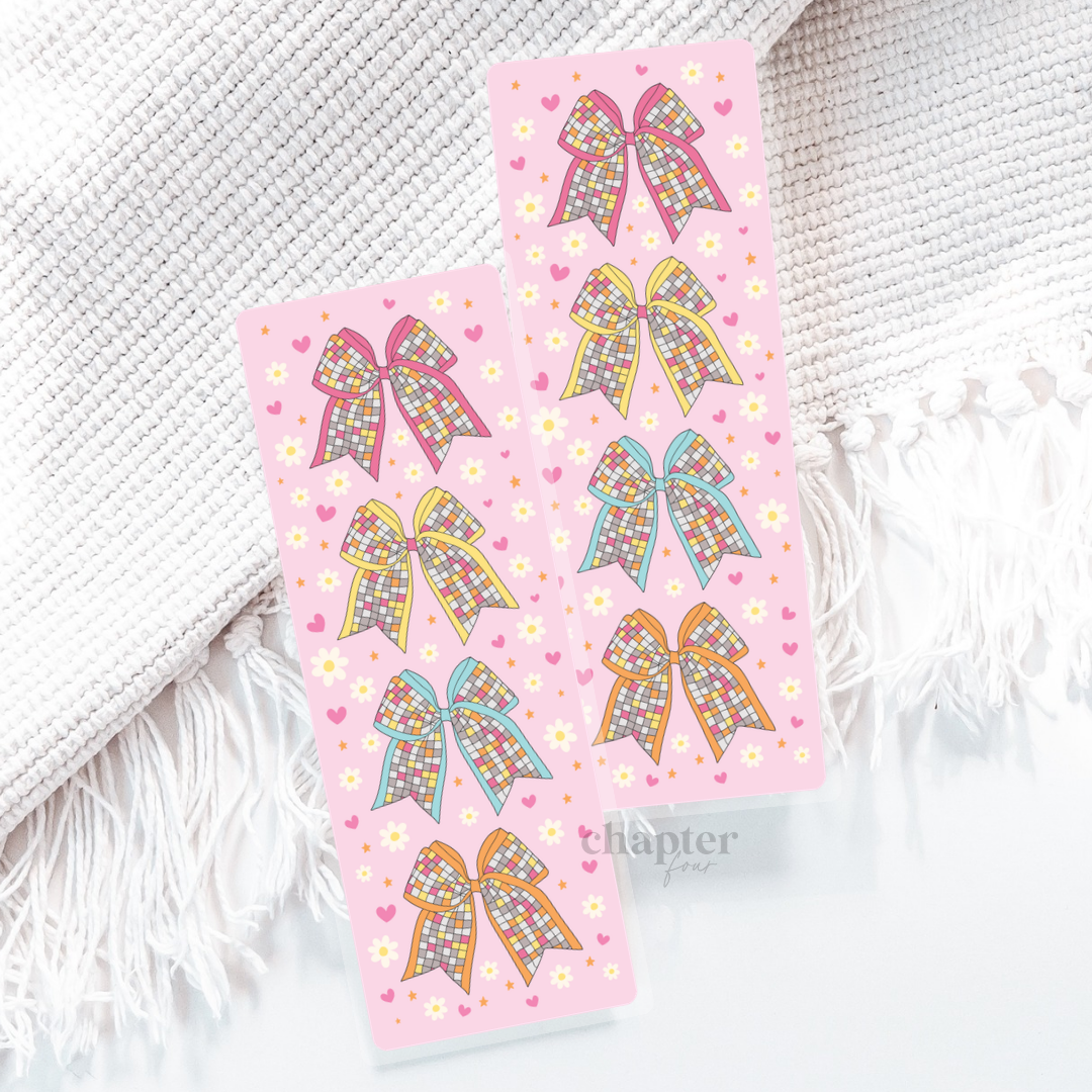 Disco Ribbon Bookmark