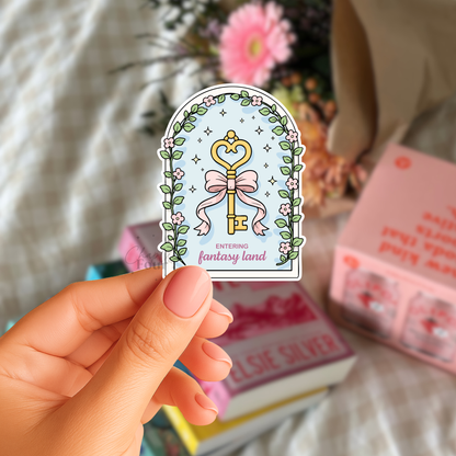 Entering Fantasy Land Sticker