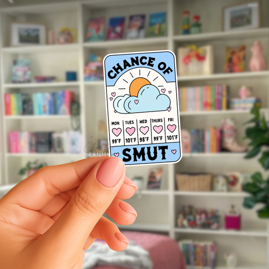 Chance Of Smut Sticker