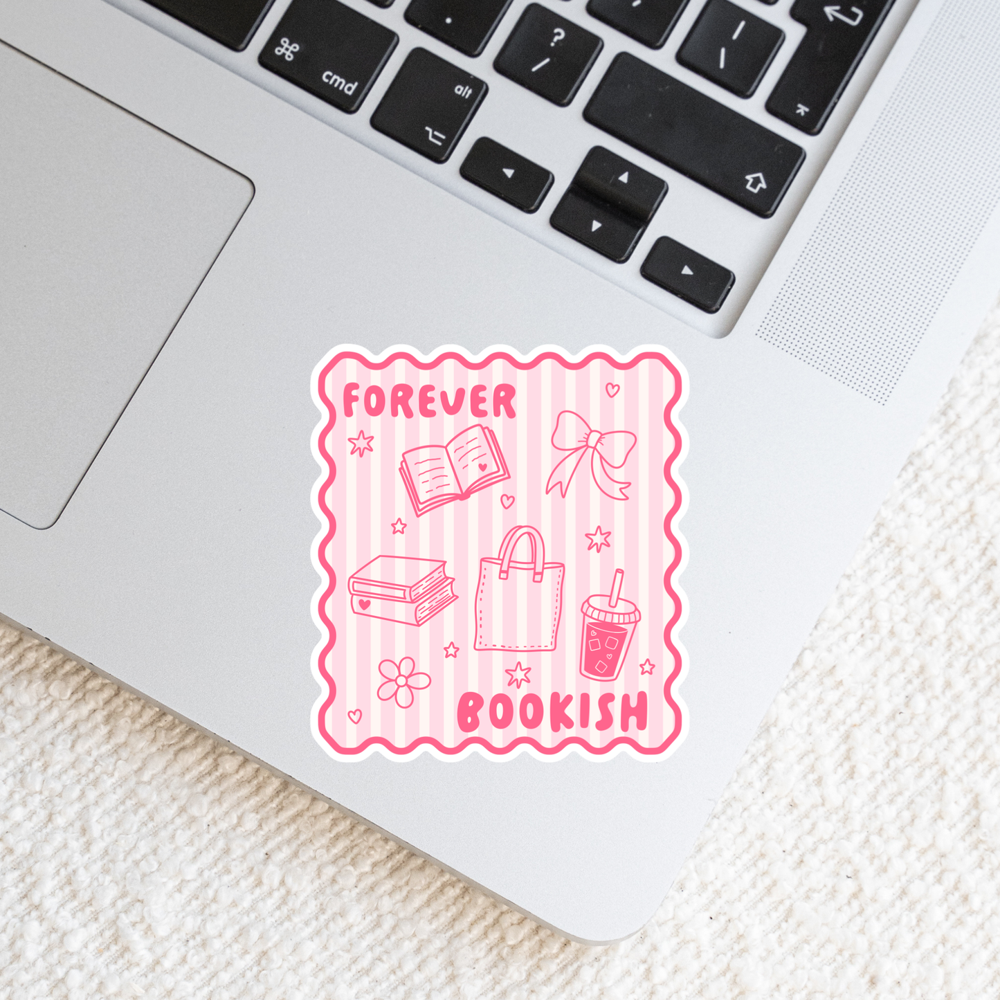 Forever Bookish Sticker