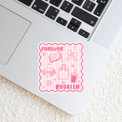 Forever Bookish Sticker
