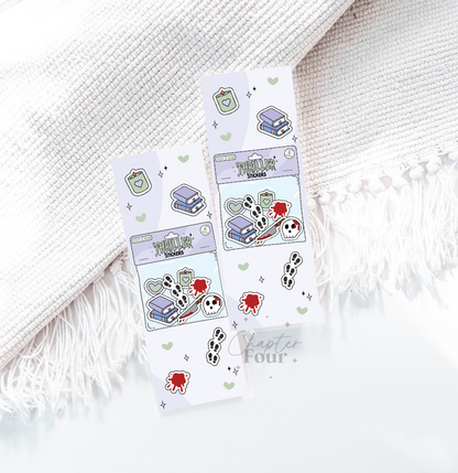 Thriller Stickers Bookmark