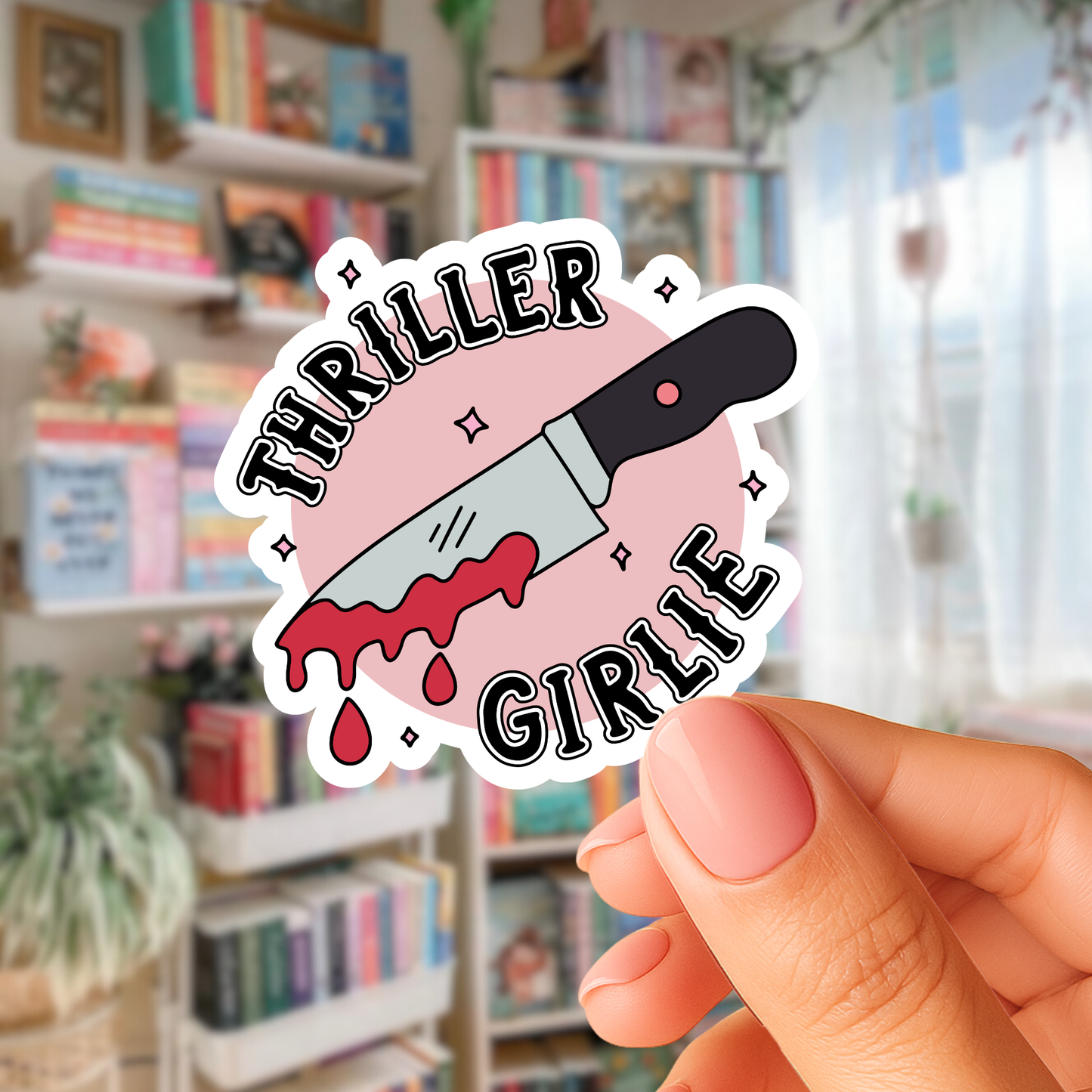 Thriller Girlie Sticker